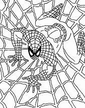 Spiderman Coloring Pages