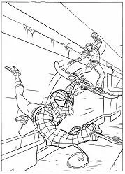 Spiderman Coloring Pages