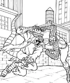 Spiderman Coloring Pages