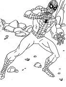 Spiderman Coloring Pages