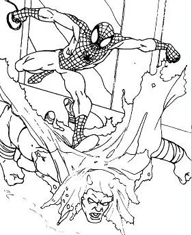 Spiderman Coloring Pages