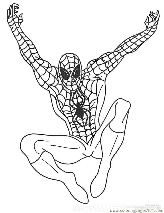 Spiderman Coloring Pages