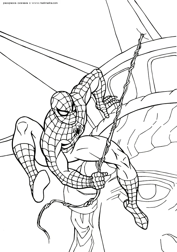 Spiderman Coloring Pages