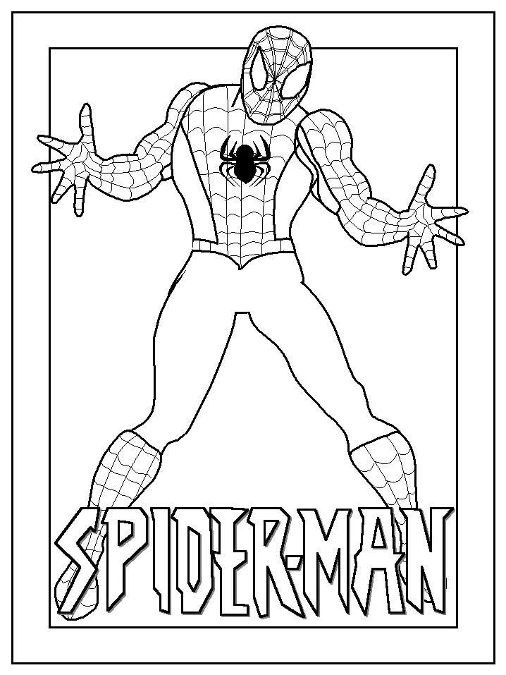 Spiderman Coloring Pages