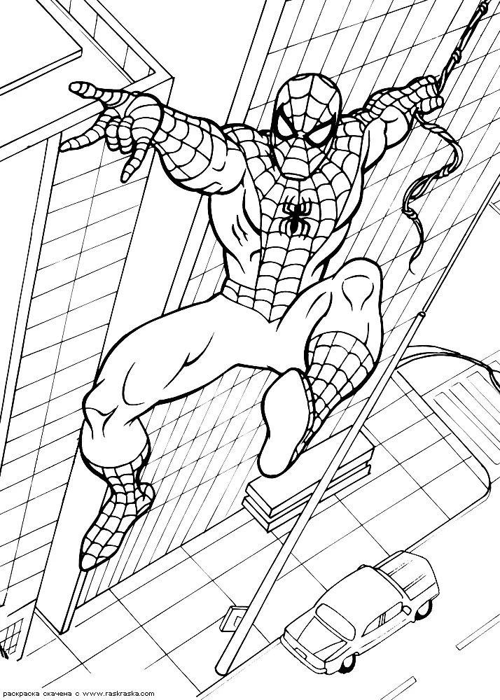 Spiderman Coloring Pages