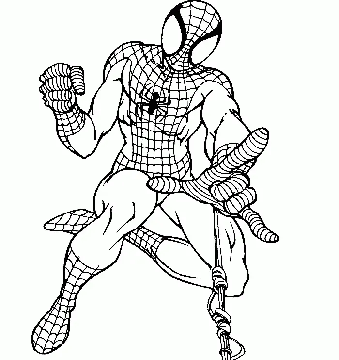 Spiderman Coloring Pages