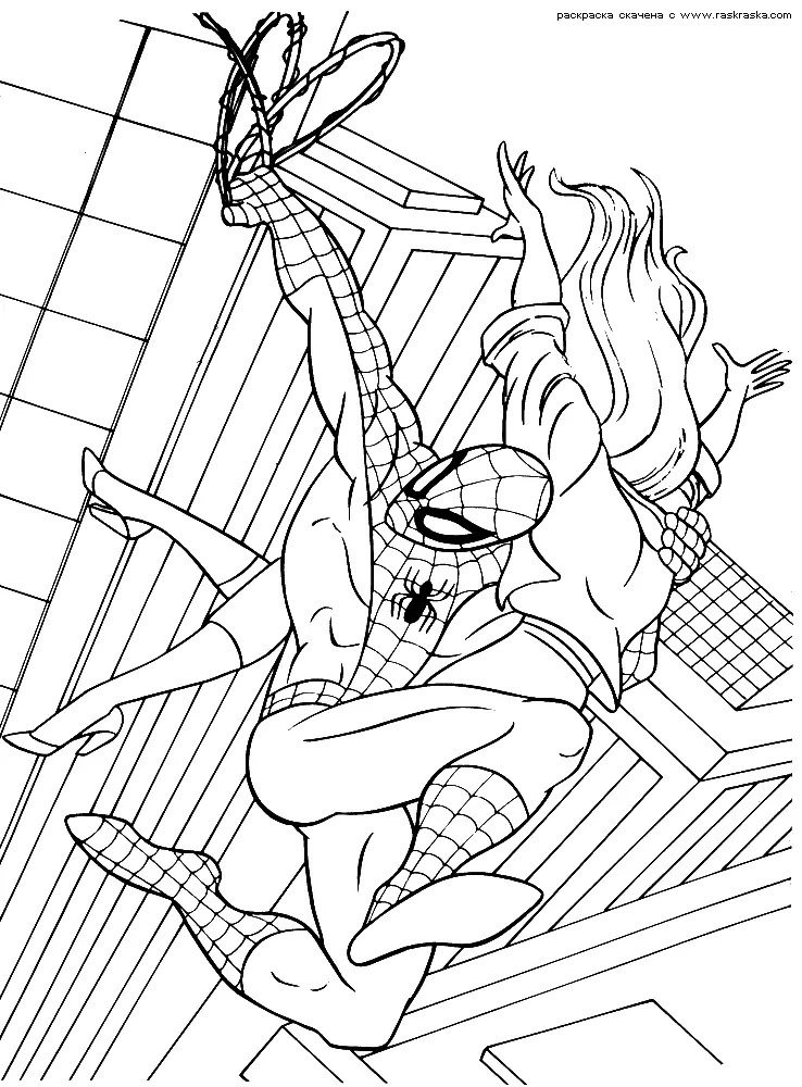 Spiderman Coloring Pages