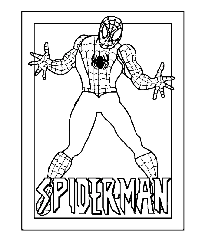 Spiderman Coloring Pages