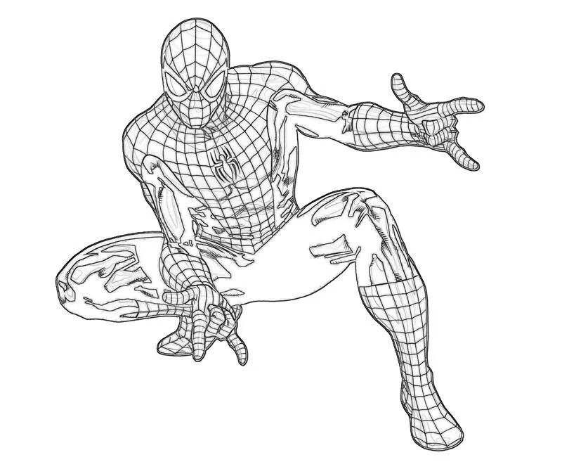 Spiderman Coloring Pages