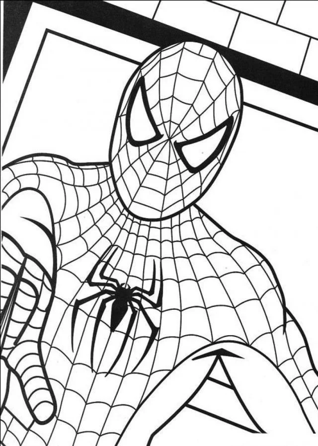 Spiderman Coloring Pages