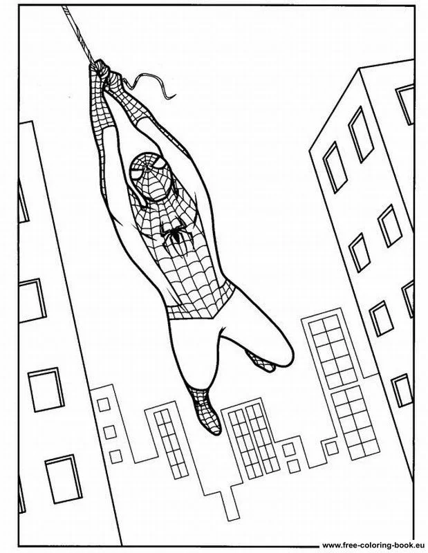 Spiderman Coloring Pages