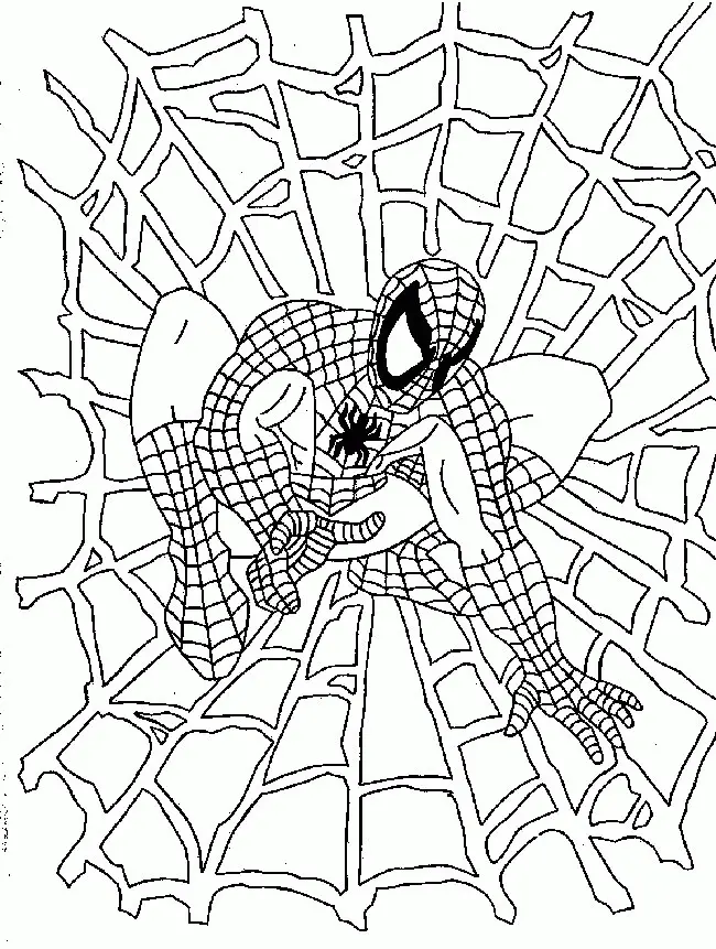 Spiderman Coloring Pages