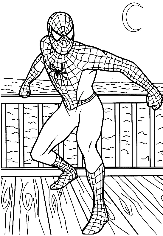 Spiderman Coloring Pages