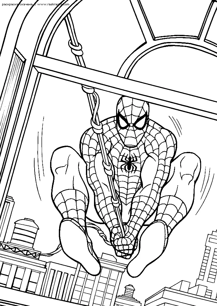 Spiderman Coloring Pages