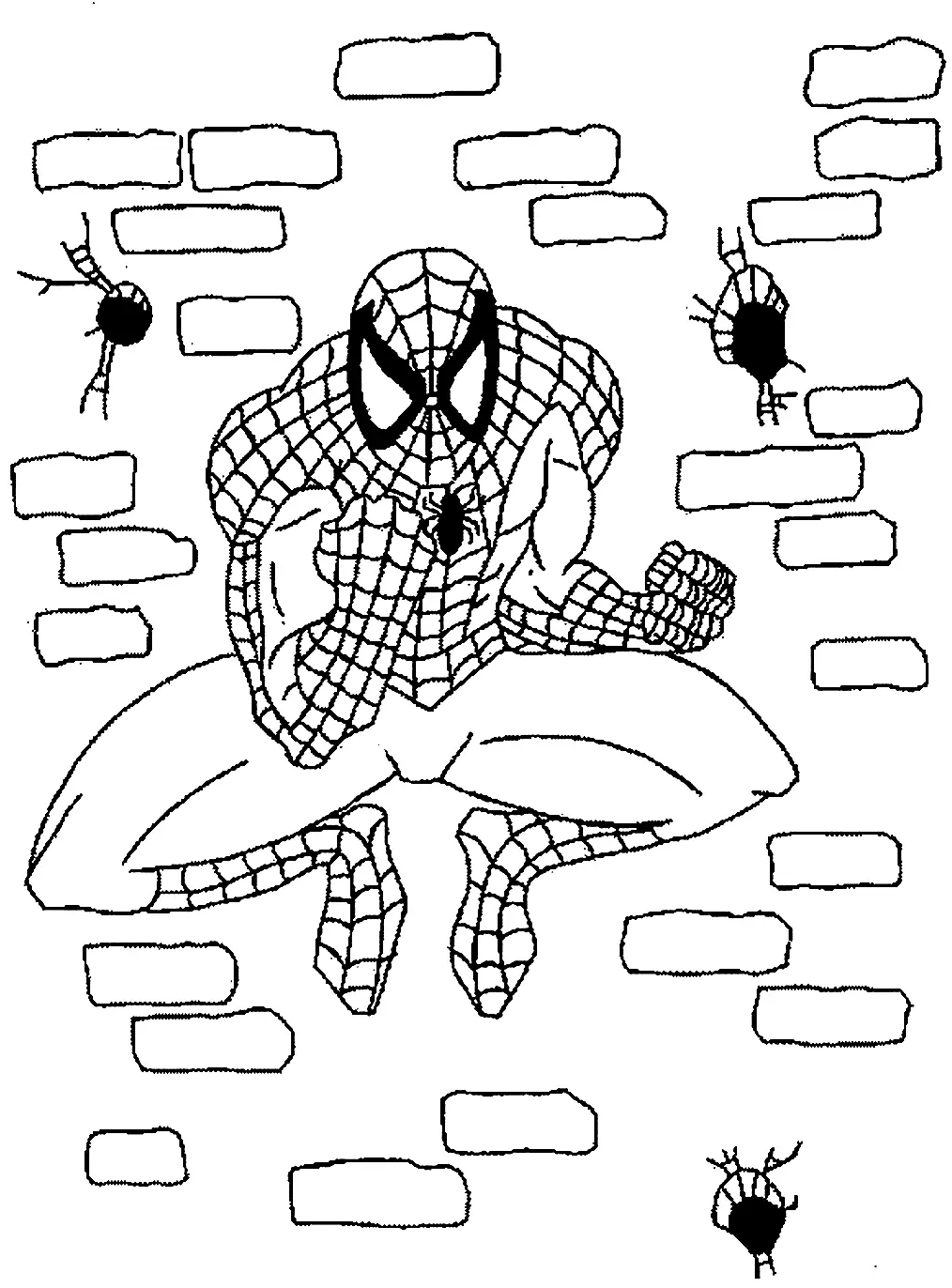 Spiderman Coloring Pages