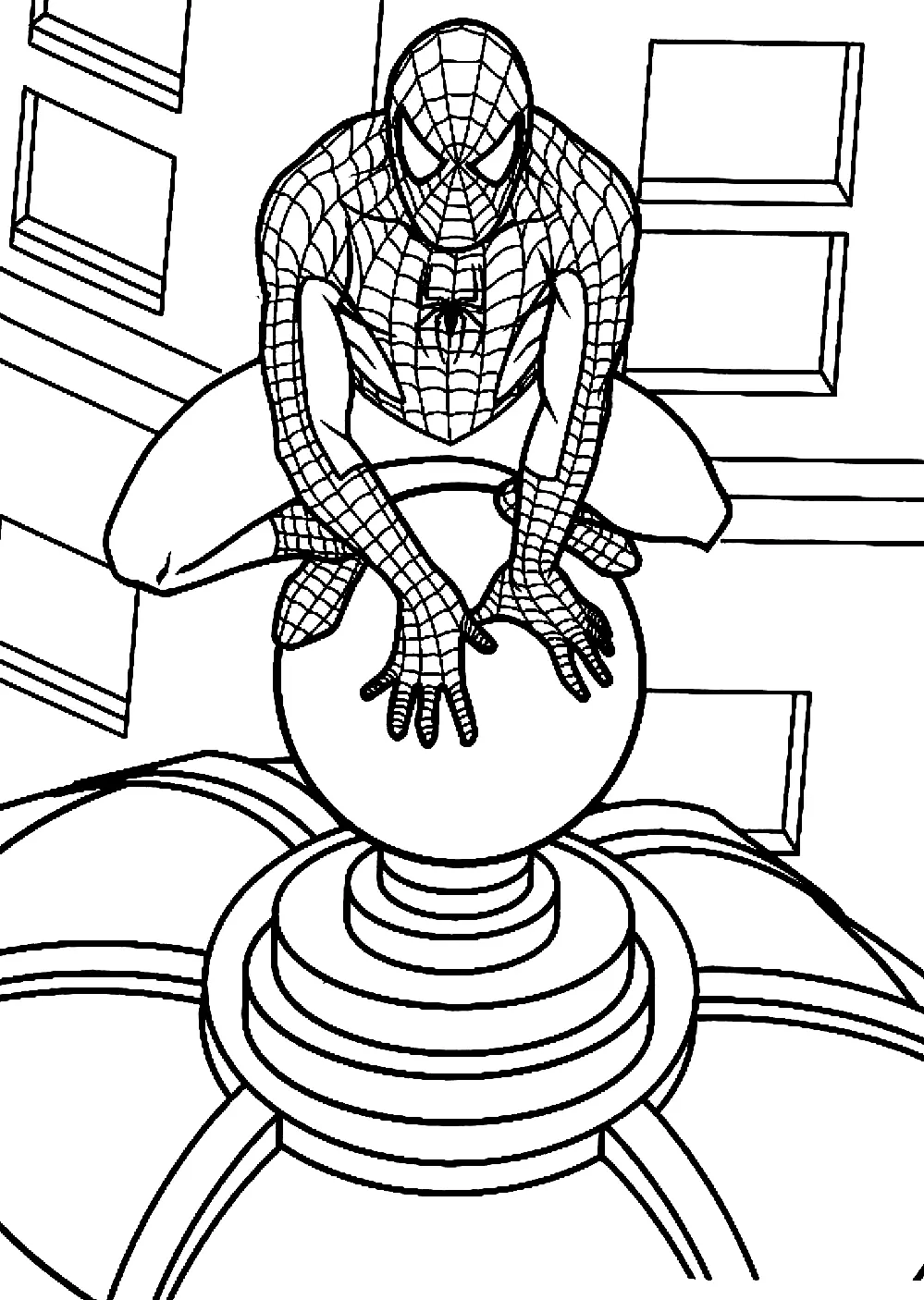 Spiderman Coloring Pages