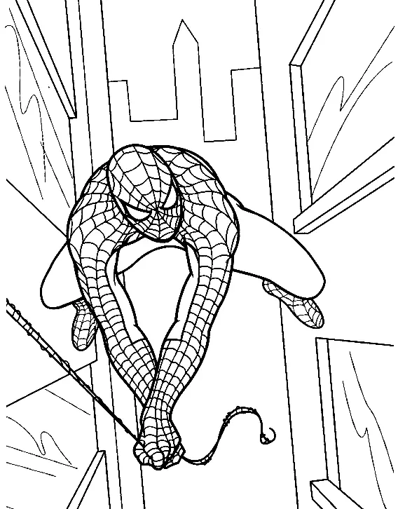 Spiderman Coloring Pages