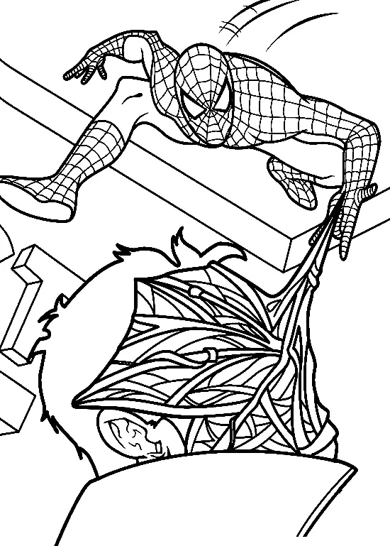 Spiderman Coloring Pages