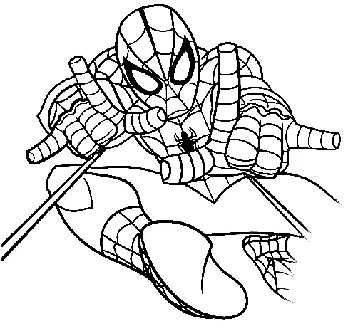 Spiderman Coloring Pages