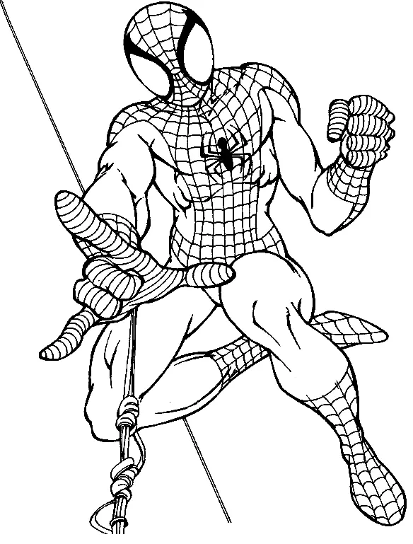 Spiderman Coloring Pages