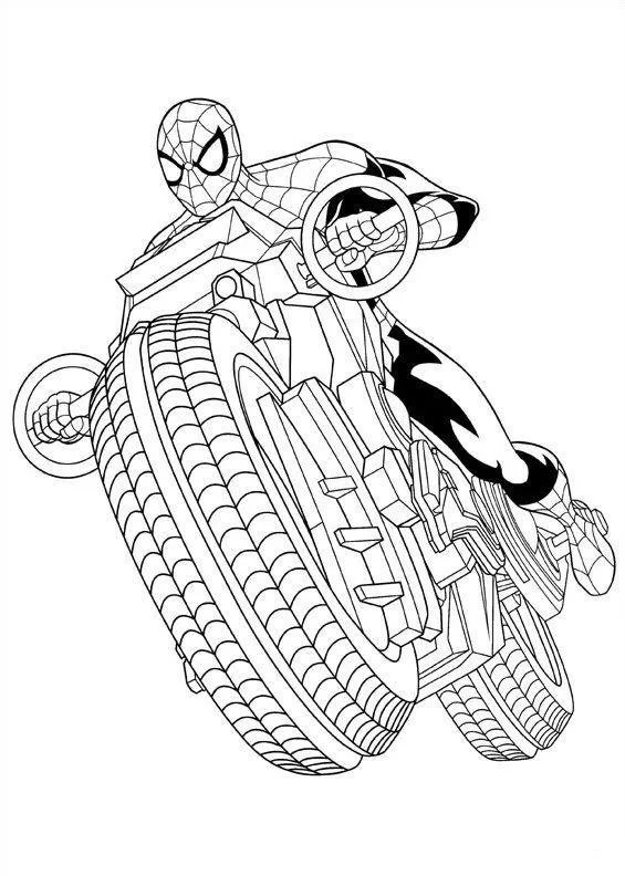 Spiderman Coloring Pages