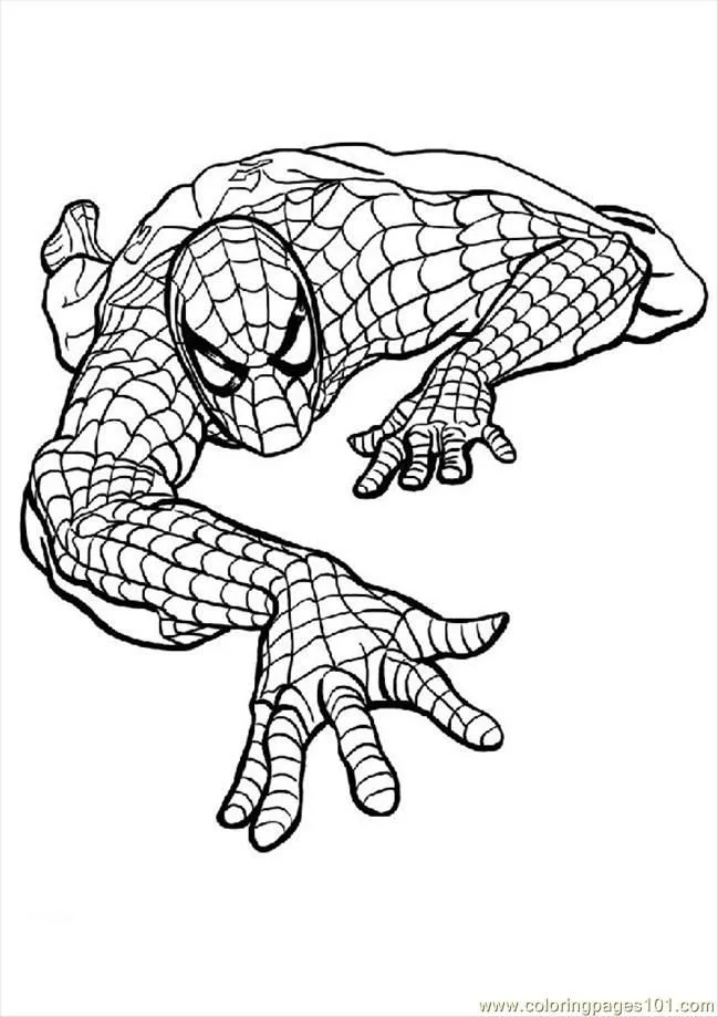 Spiderman Coloring Pages