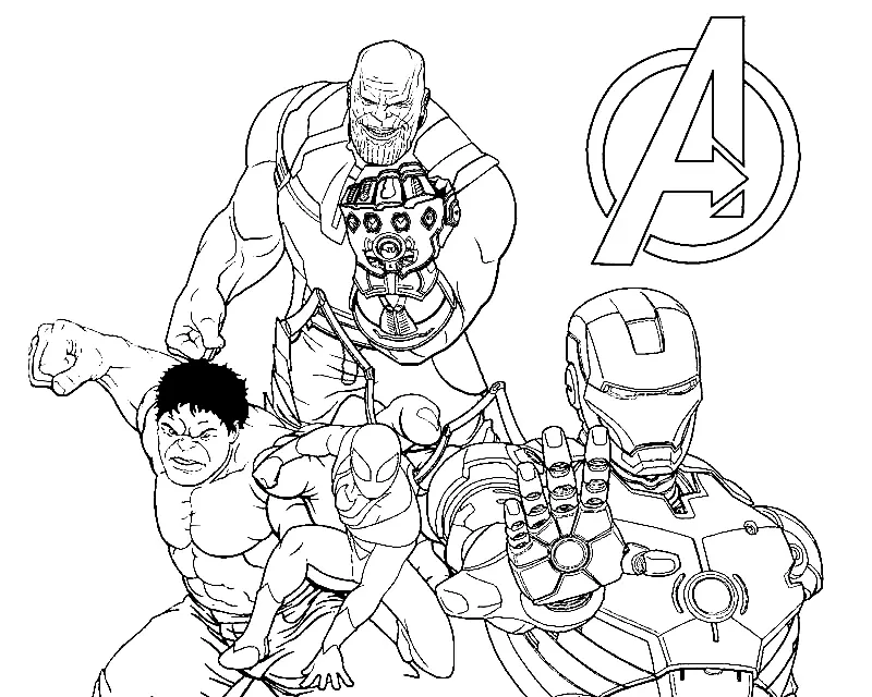 Spiderman Coloring Pages