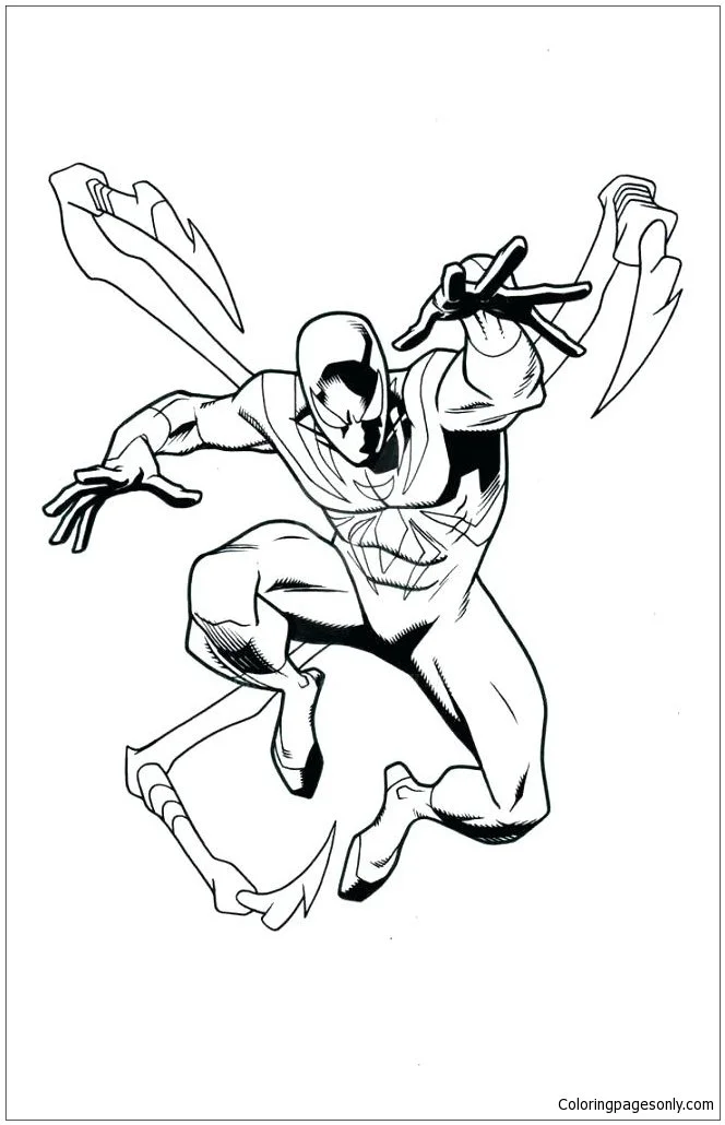 Spiderman Coloring Pages