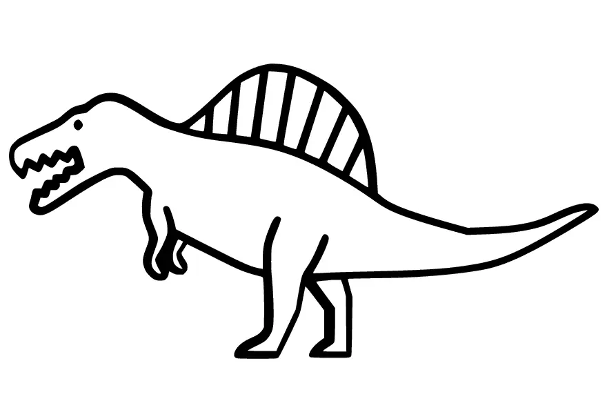 Spinosaurus Coloring Pages