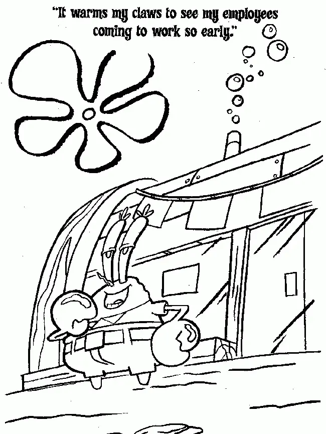 Spongebob Coloring Pages