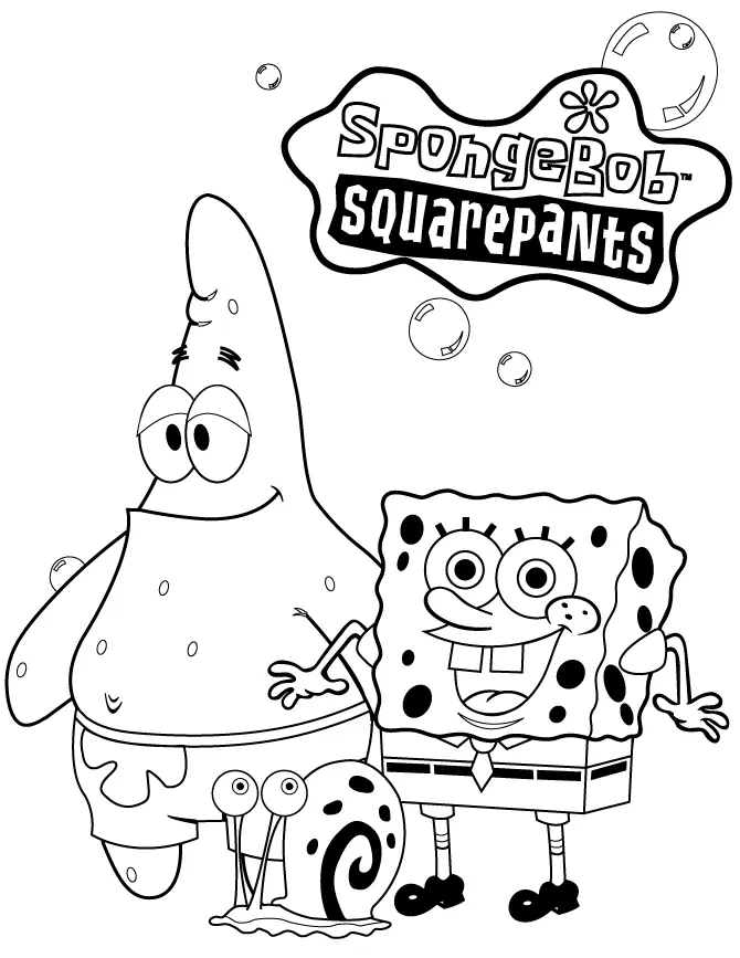 Spongebob Coloring Pages