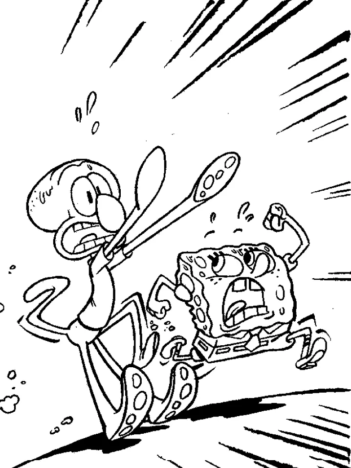 Spongebob Coloring Pages