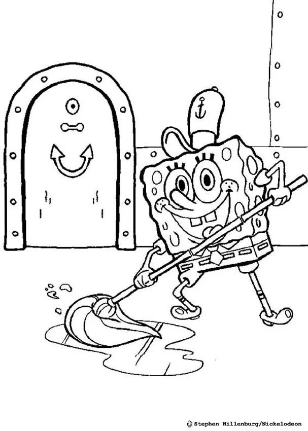 Spongebob Coloring Pages