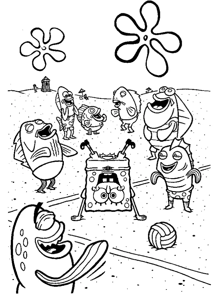 Spongebob Coloring Pages