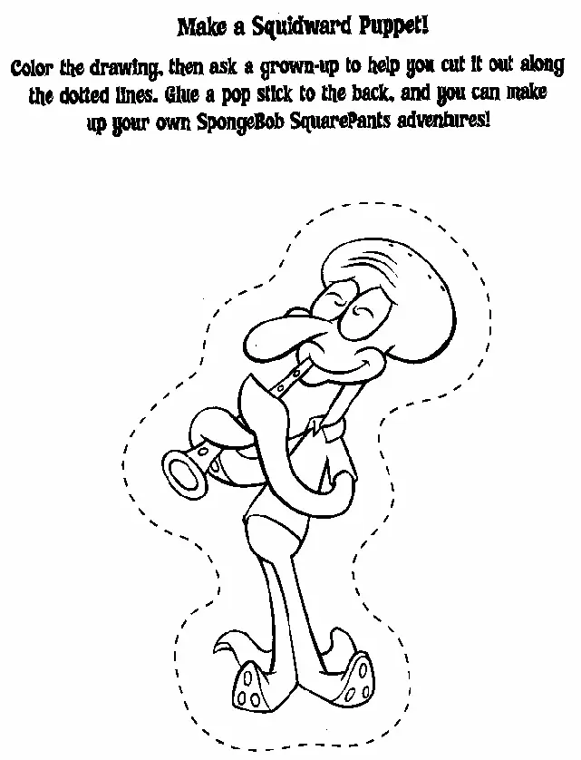 Spongebob Coloring Pages