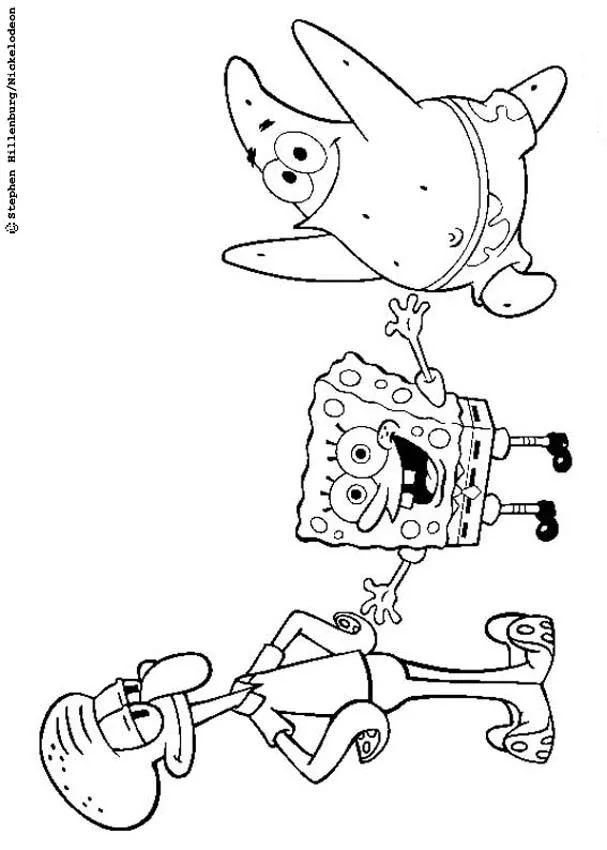 Spongebob Coloring Pages