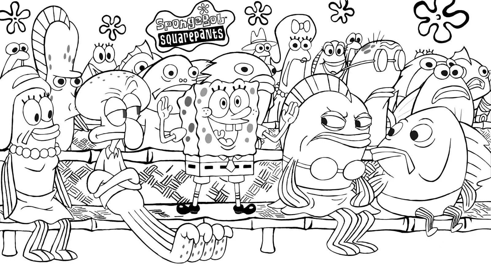 Spongebob Coloring Pages