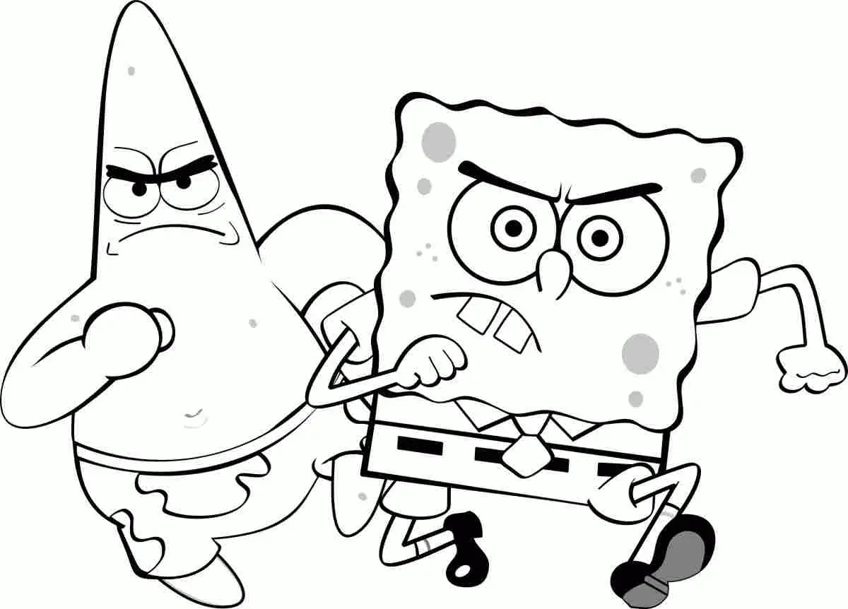 Spongebob Coloring Pages