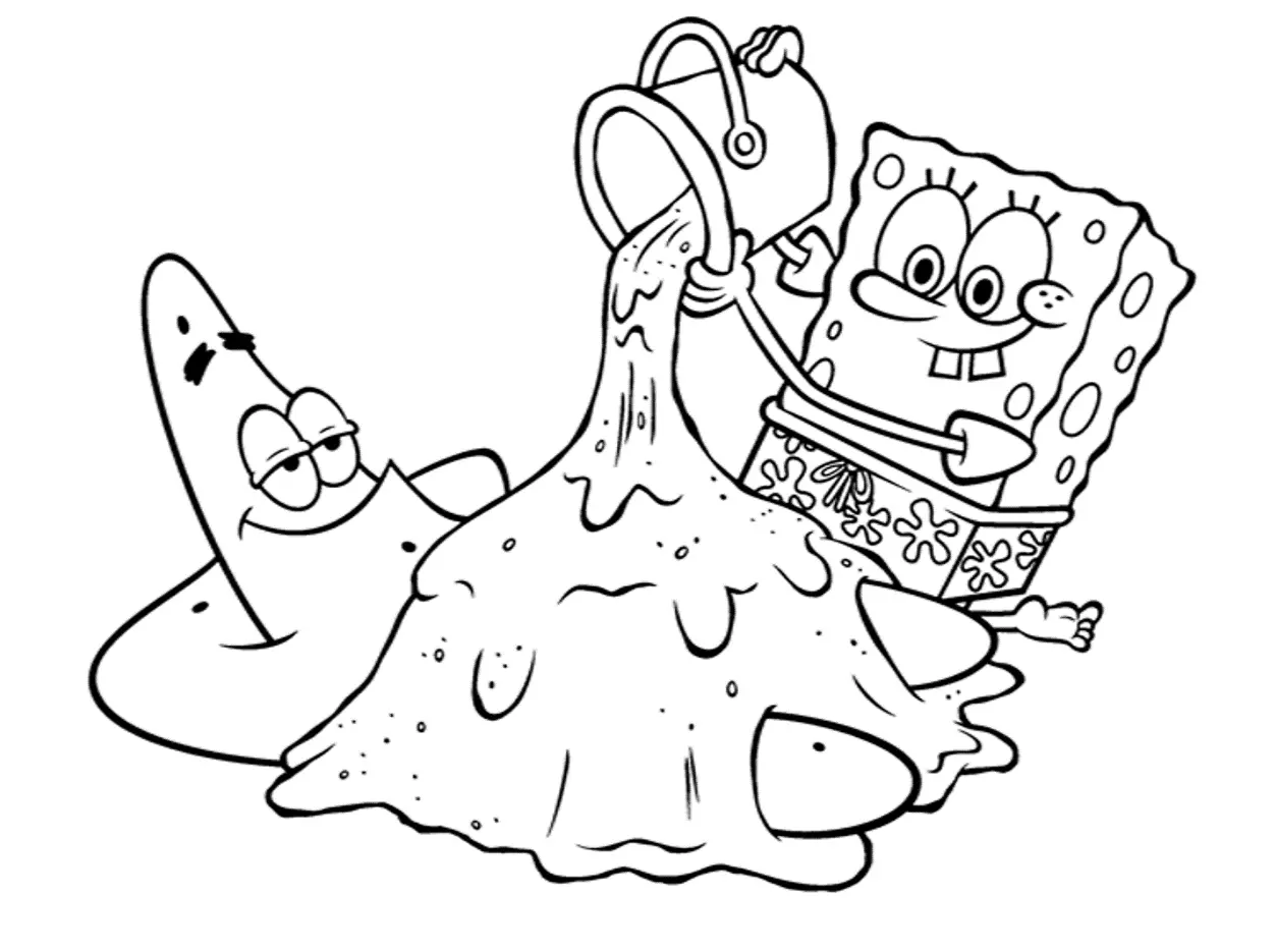 Spongebob Coloring Pages