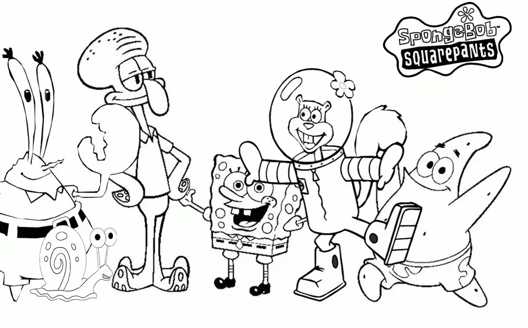 Spongebob Coloring Pages