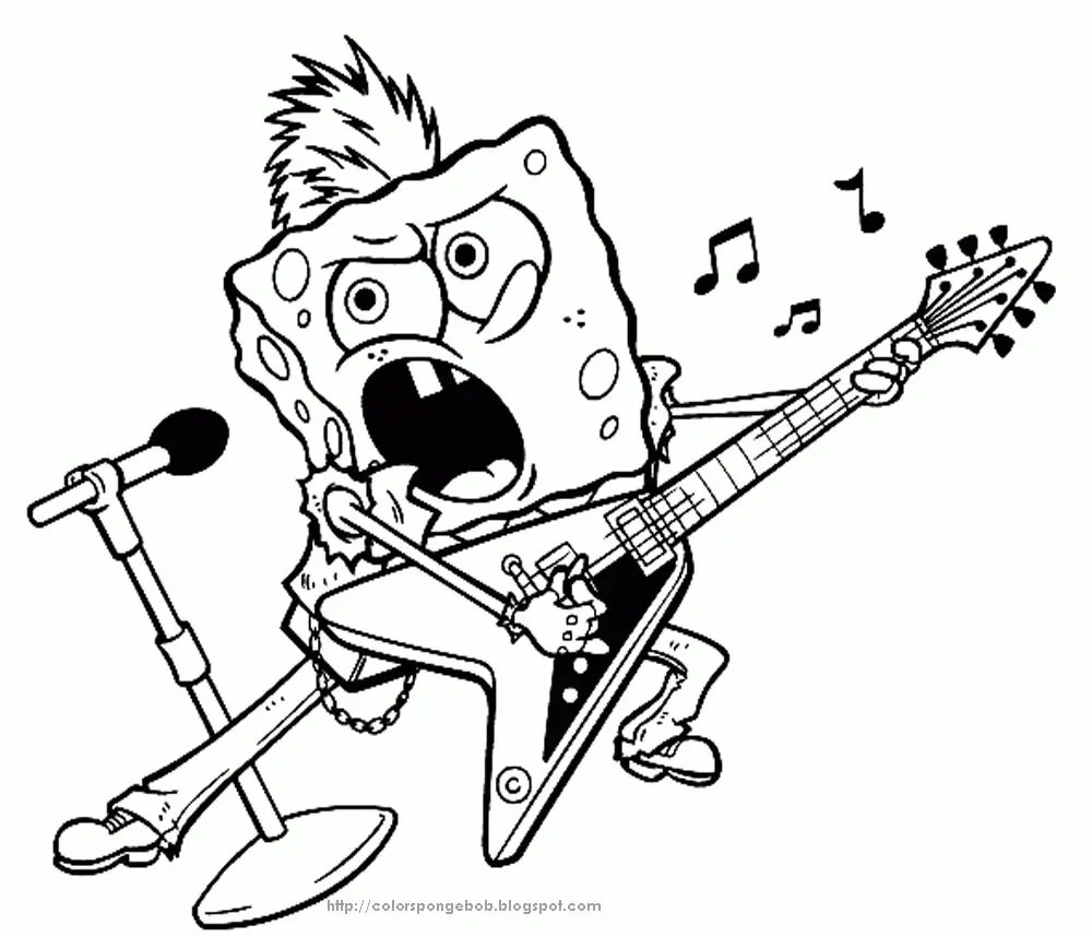 Spongebob Coloring Pages