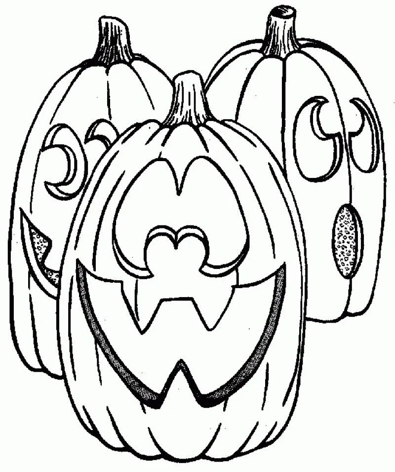 Spooky Halloween Coloring Pages