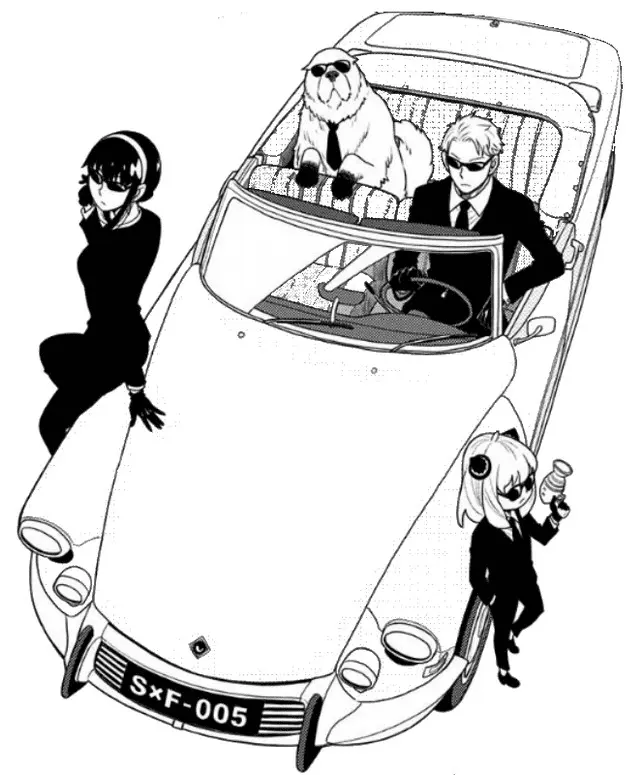Spy x Family Coloring Pages
