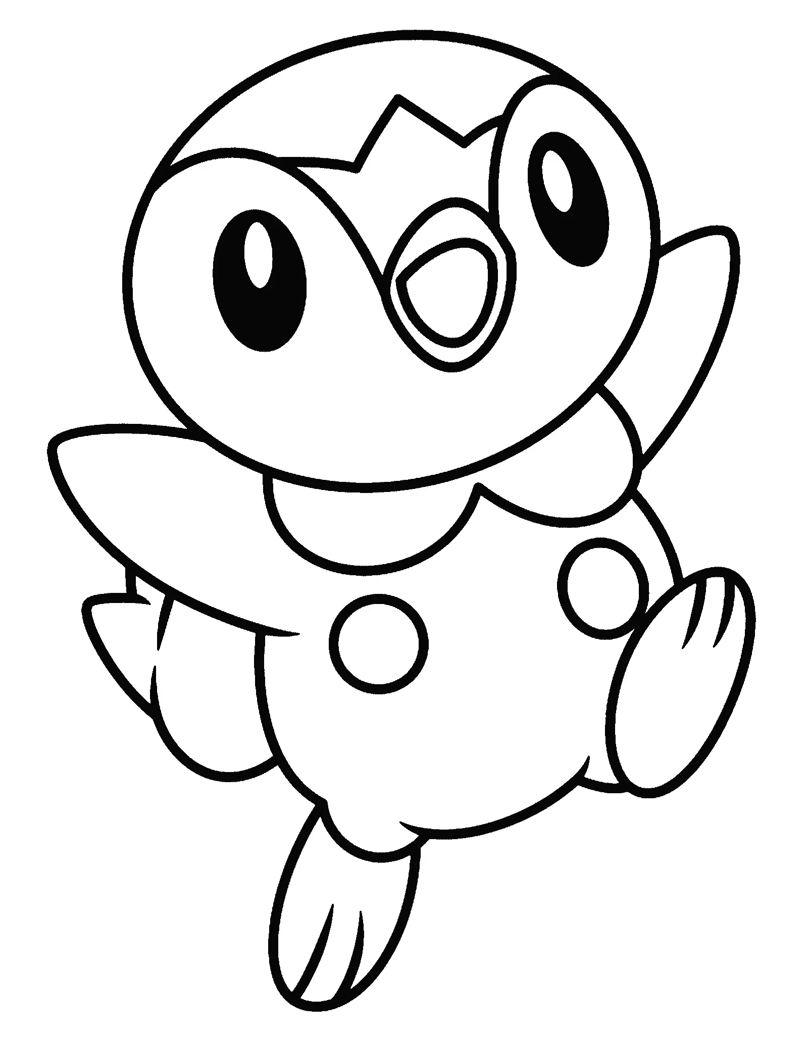 Squirtle Coloring Pages