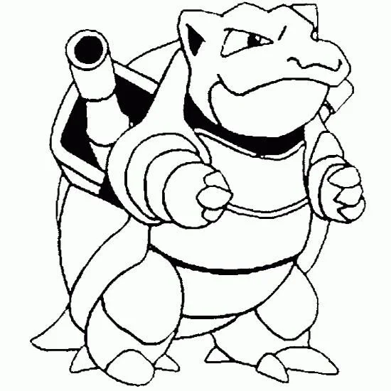 Squirtle Coloring Pages