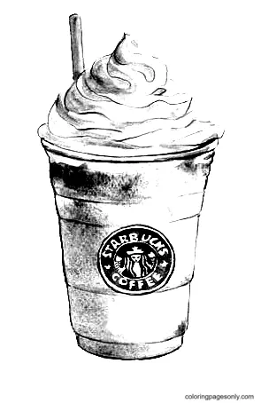 Starbucks Coloring Pages