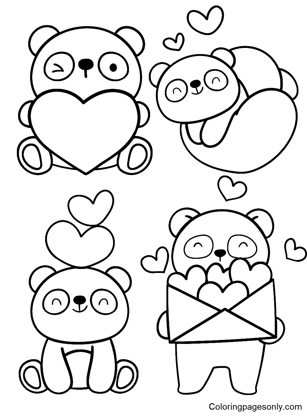 Stickers Coloring Pages