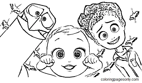 Storks Movie Coloring Pages