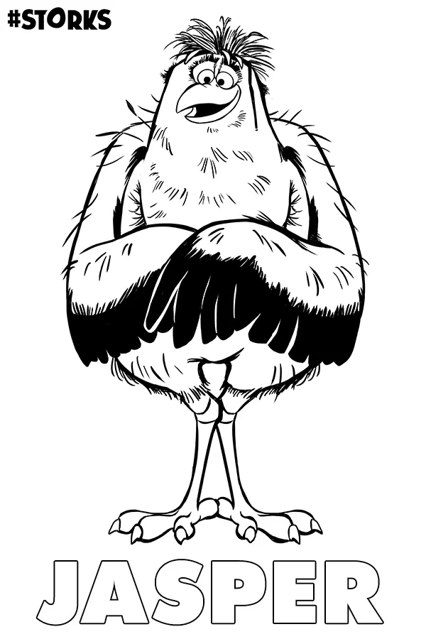 Storks Movie Coloring Pages