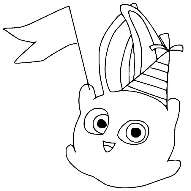 Sunny Bunnies Coloring Pages to Print - Free Printable Coloring Pages